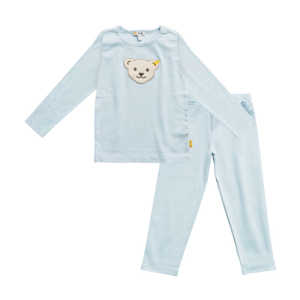 Steiff pizsama- Basic kollekcó világoskék  | Bunny and Teddy