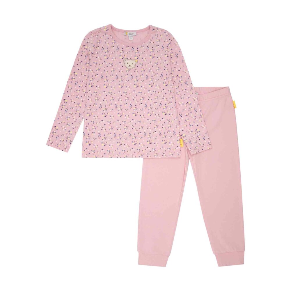 mintás Steiff pizsama-  rózsaszín  | Bunny and Teddy