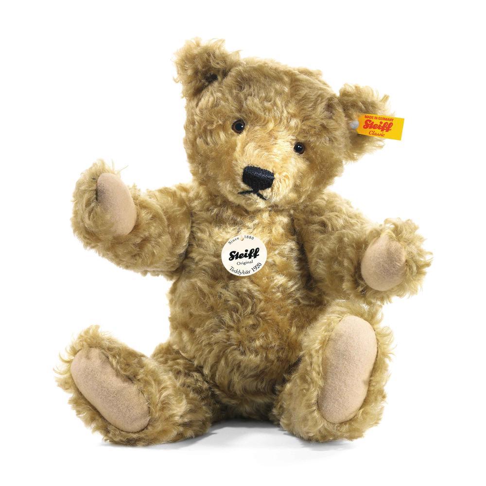 Classic 1920 Teddy bear, light brown - fehér - Bunny and Teddy