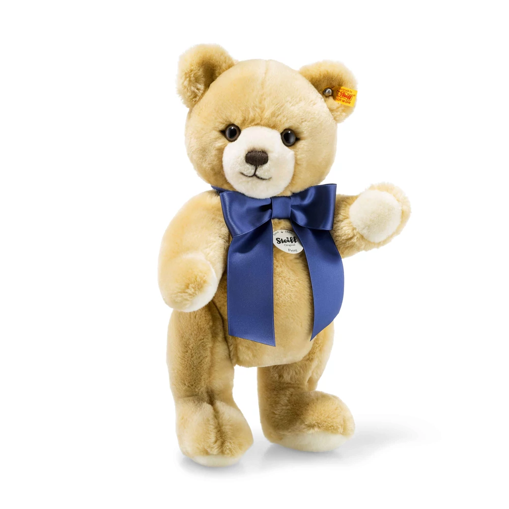 Steiff Petsy Teddy maci - 28 cm - bézs - Bunny and Teddy