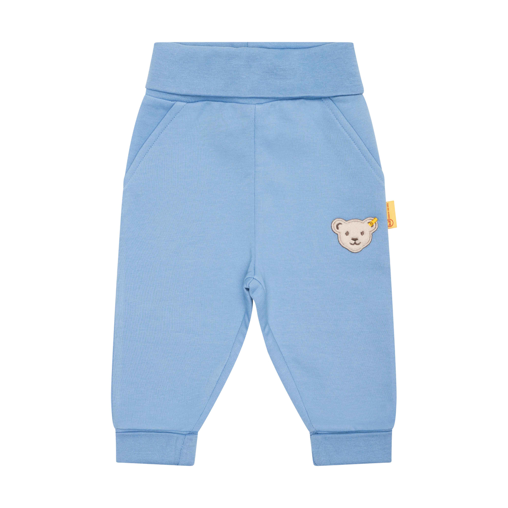 Steiff melegítő alsó pocakpánttal Baby Boys - Classic kollekció kék  | Bunny and Teddy