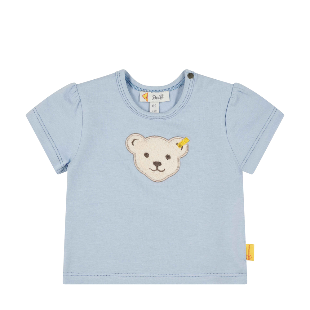 Steiff rövid ujjú póló  - Classic 24SS kollekció világos kék  | Bunny and Teddy