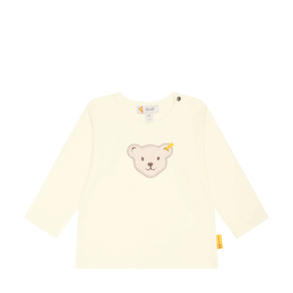 Steiff hosszú ujjú póló Baby Unisex - Classic kollekció homok  | Bunny and Teddy
