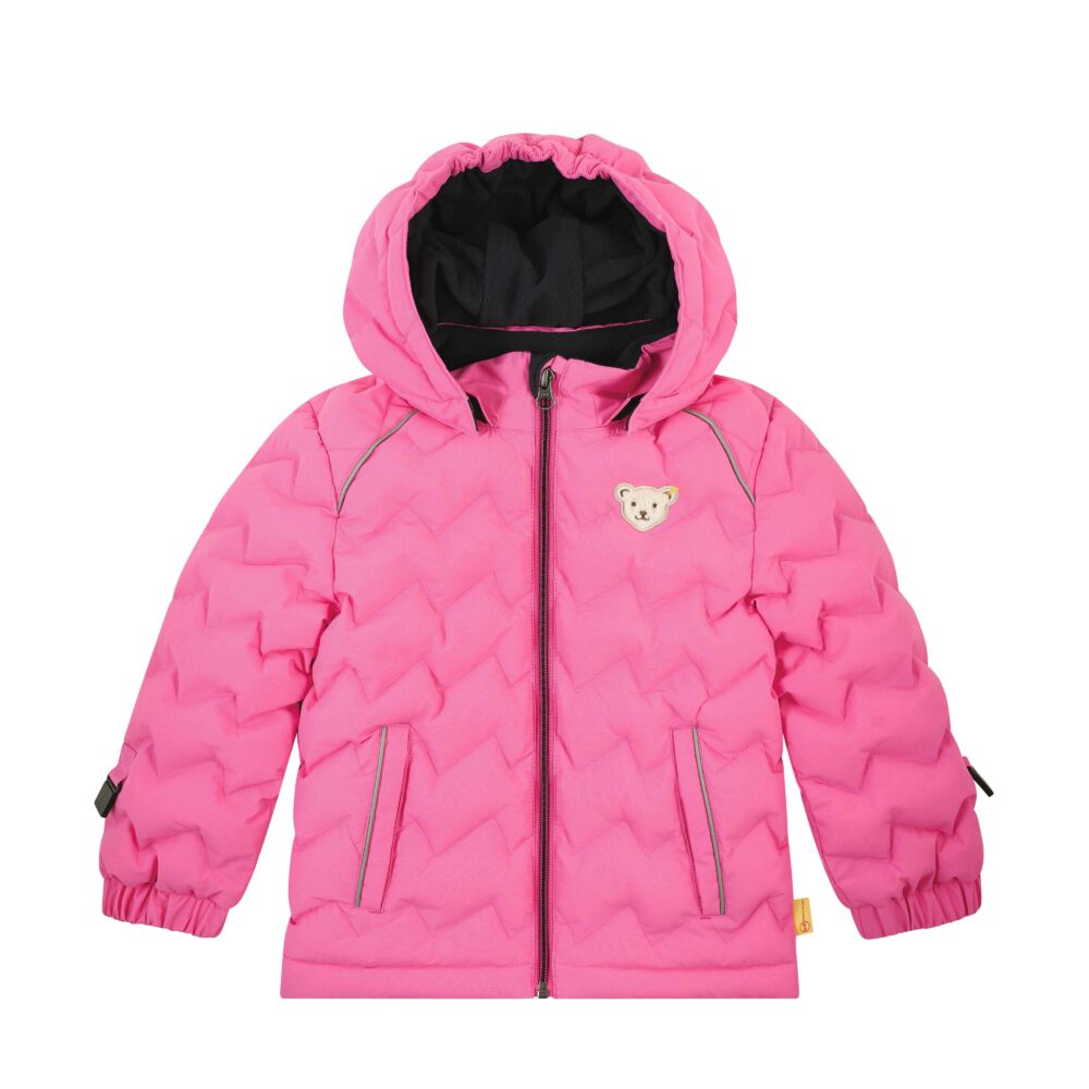 Steiff meleg bélelt overál felső, síkabát Mini Girl- Classic kollekció világos rózsaszín  | Bunny and Teddy