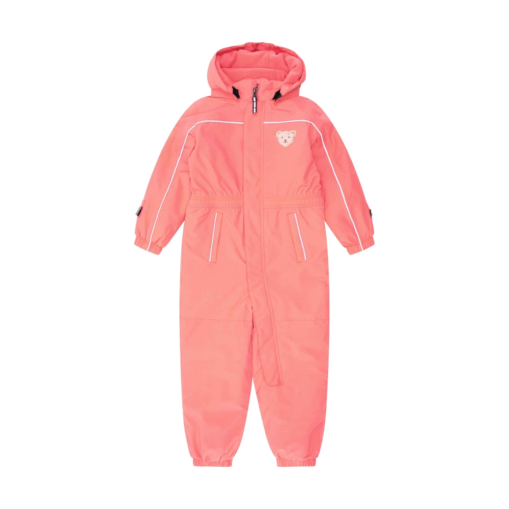 Steiff meleg bélelt egyrészes overál, síruha Mini Unisex - Classic kollekció rózsaszín  | Bunny and Teddy