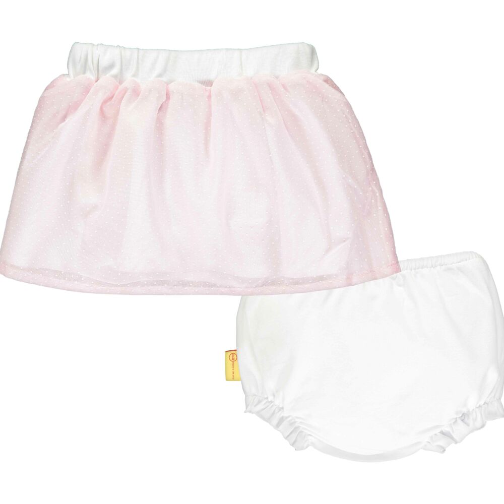 Steiff szoknya és alsónadrág babáknak - Special Day - baby girls kollekió - világos rózsaszín - Bunny and Teddy