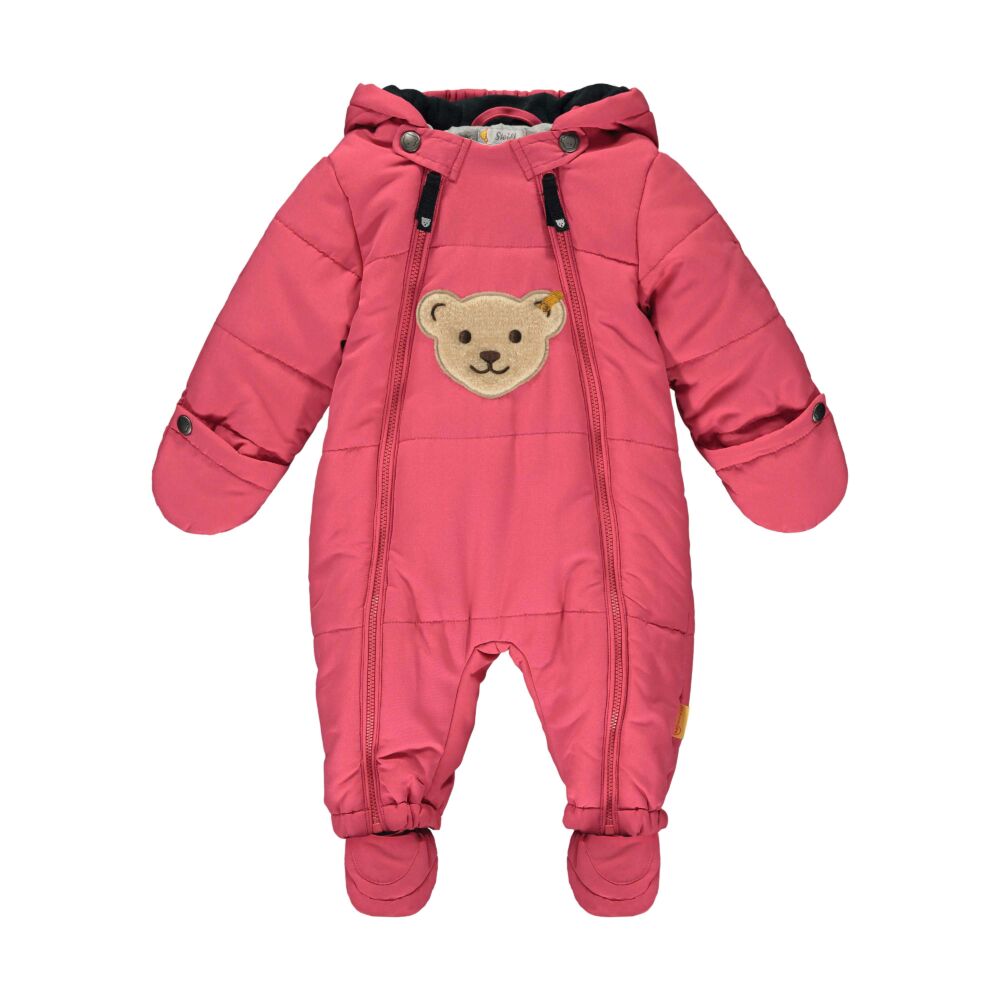 Steiff téli baba overál - Baby Outerwear kollekcó rózsaszín  | Bunny and Teddy