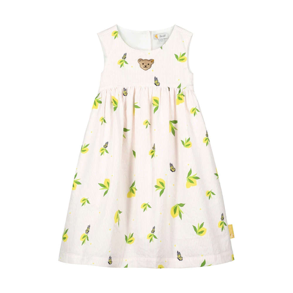 Steiff ujjatlan ruha citromos mintával- Mini Girls - Hello Summer kollekció rózsaszín  | Bunny and Teddy Steiff ujjatlan ruha citromos mintával- Mini Girls - Hello Summer kollekció rózsaszín  | Bunny and Teddy