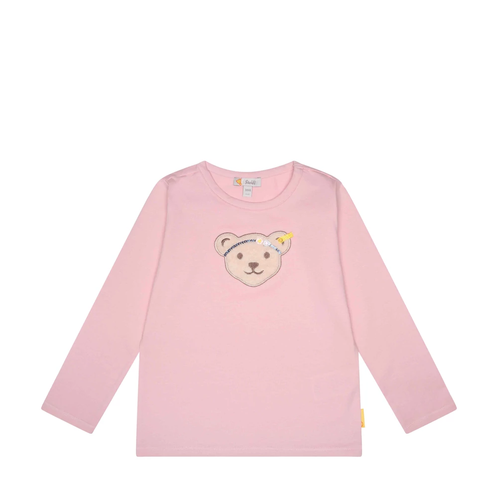 Steiff hosszú ujjú póló Mini Girls - Sweet Heart kollekció rózsaszín  | Bunny and Teddy Steiff hosszú ujjú póló Mini Girls - Sweet Heart kollekció rózsaszín  | Bunny and Teddy