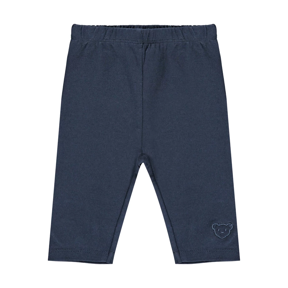 Steiff téli thermo leggings Baby Girls - Sweet Heart kollekció sötétkék/fekete  | Bunny and Teddy