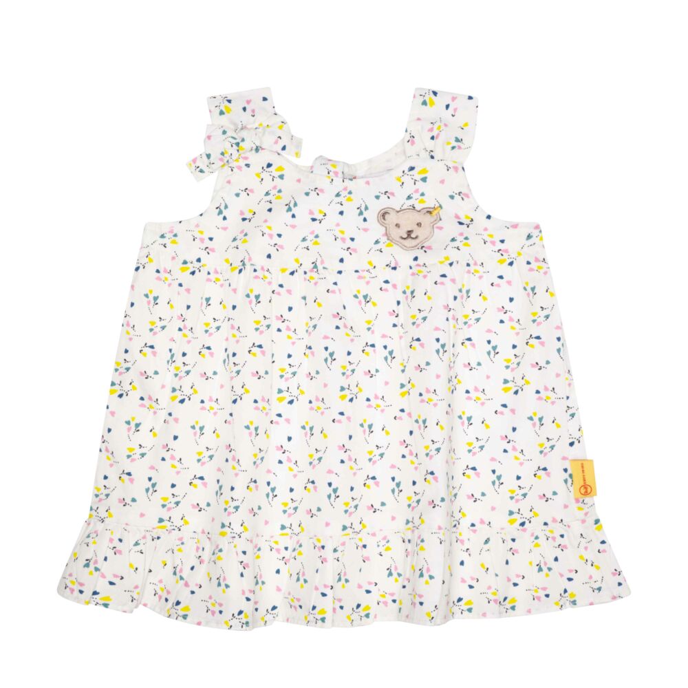 Steiff ruha szívecske mintával Baby Girls - Sweet Heart kollekció krém  | Bunny and Teddy
