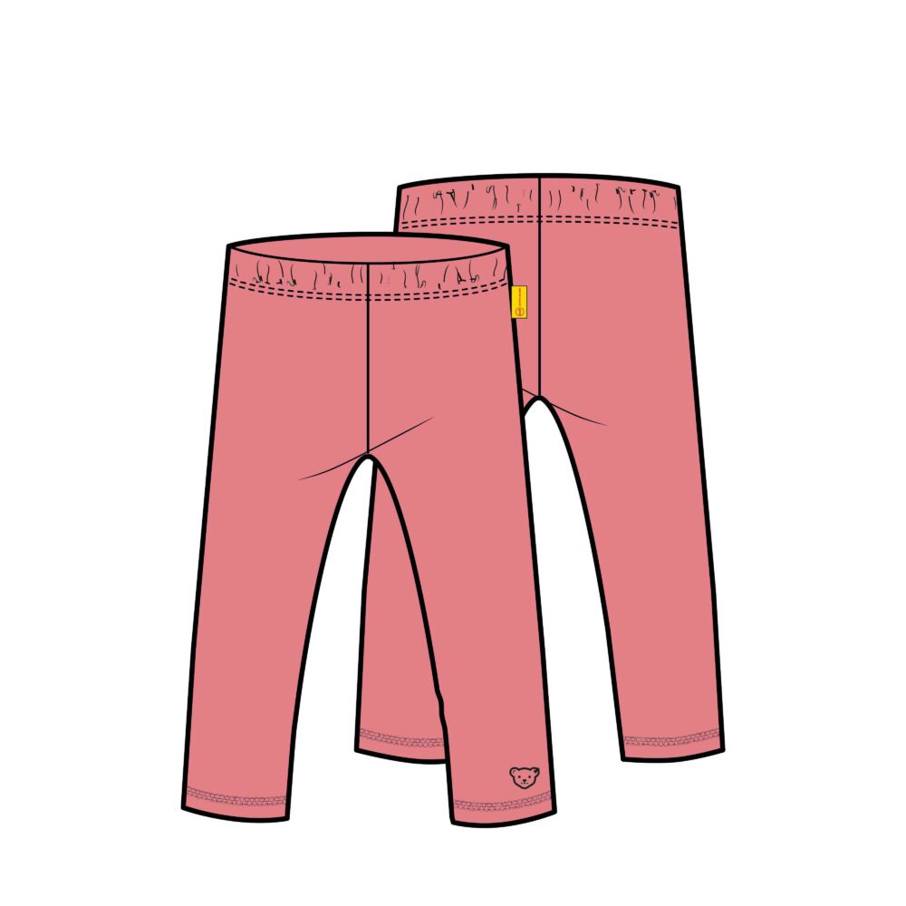 Steiff téli thermo leggings - Mini Girls - Best Friends kollekció pink  | Bunny and Teddy