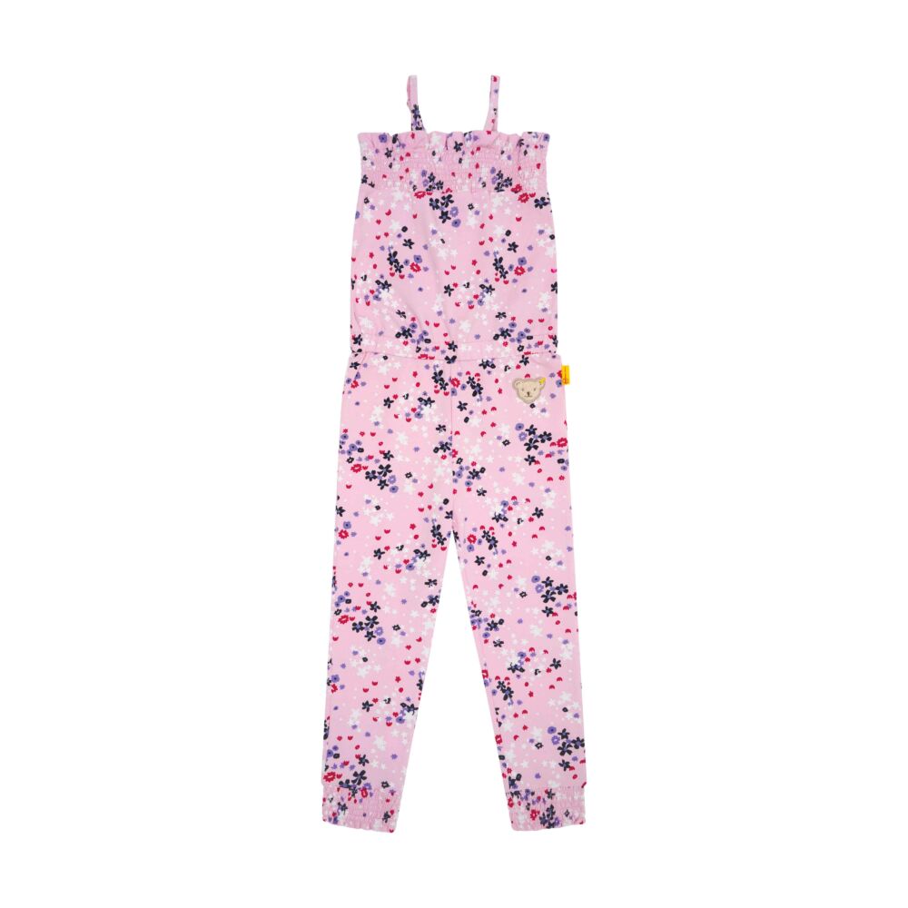 Steiff tengeri csillag és virág mintás nyári overál - Mini Girls - Beach Please kollekció rózsaszín  | Bunny and Teddy