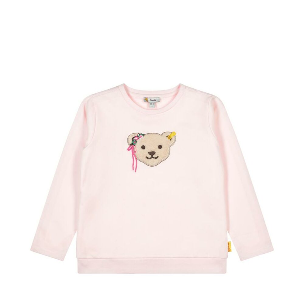 Steiff pamut pulóver-Mini Girls Swan Lake kollekció világos rózsaszín  | Bunny and Teddy