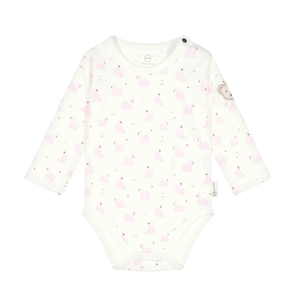 Steiff hattyú mintás, nyakán patentos body krém  | Bunny and Teddy