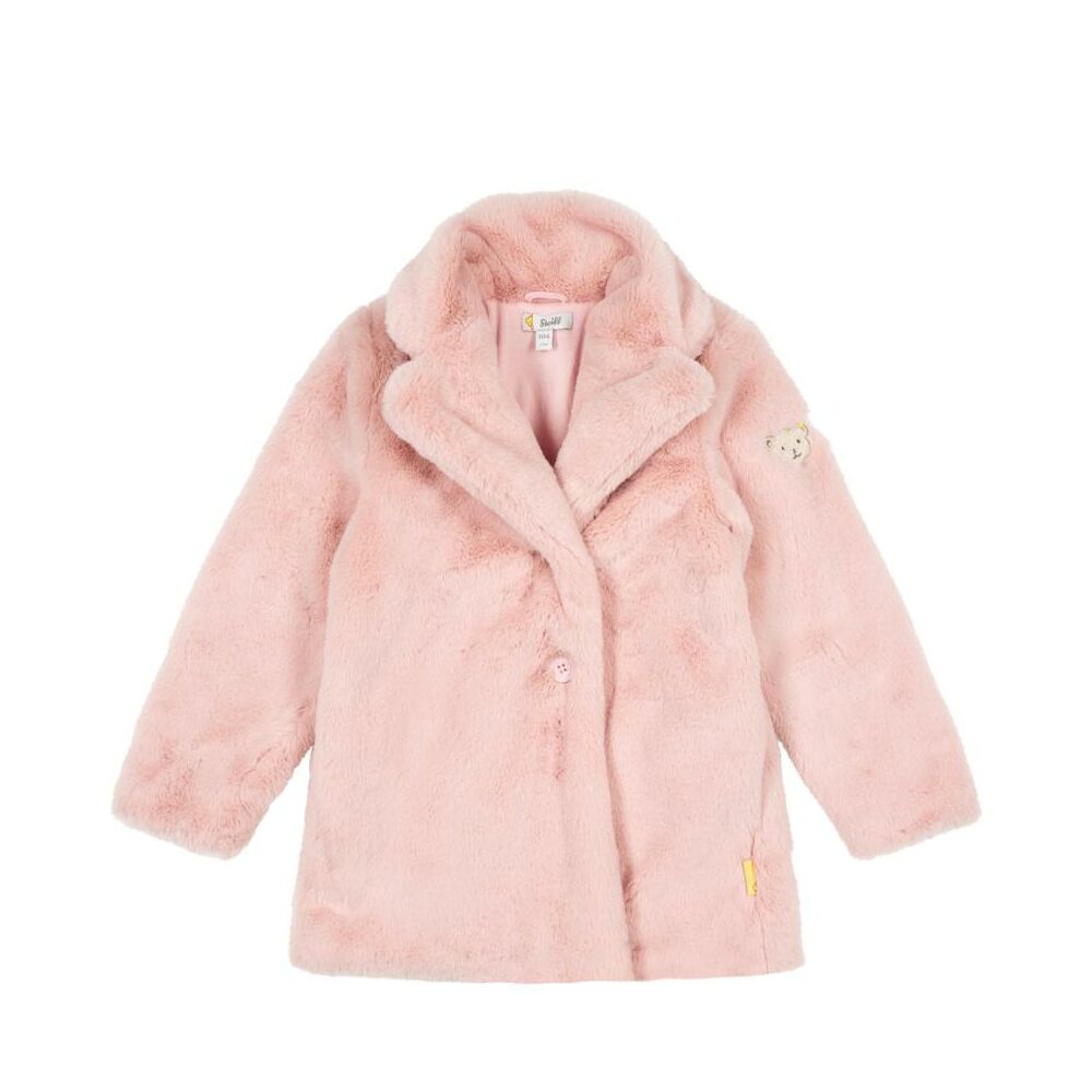 Steiff műszőrme kabát-Mini Girls Unicorn kollekció világos rózsaszín  | Bunny and Teddy