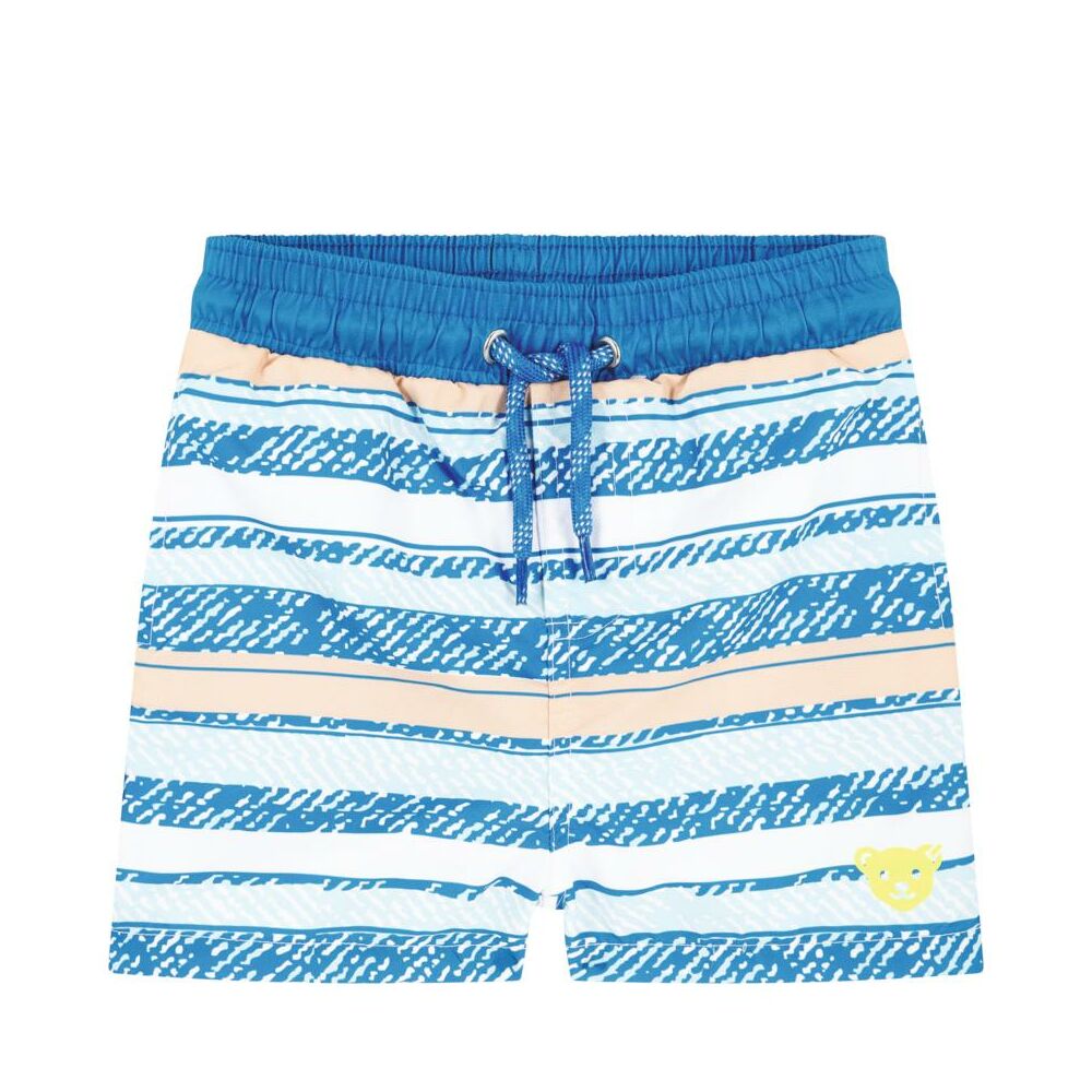 Steiff pálmafás fürdő short UPF50+ - Mini Boys - Swimwear 2023 kollekció kék  | Bunny and Teddy