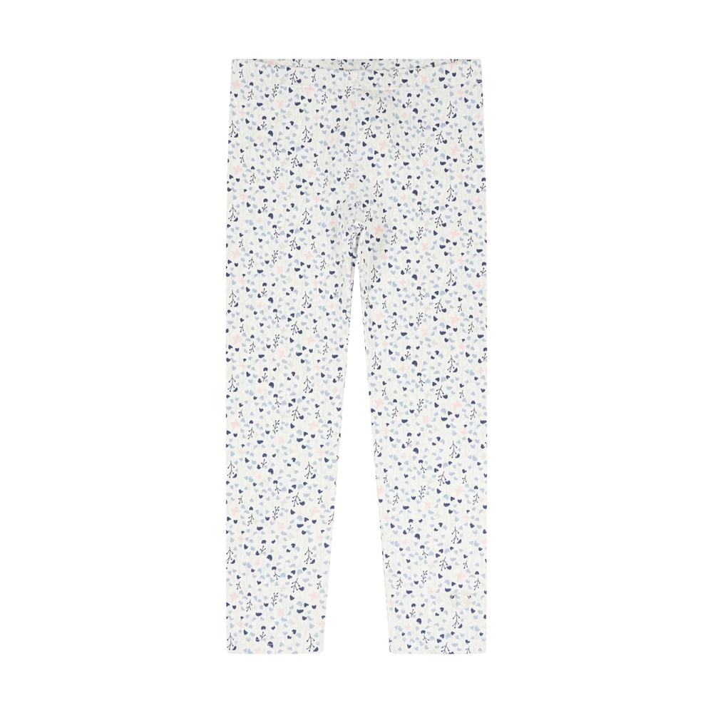 Steiff vékony pamut leggings - Mini Girls - Butterfly kollekció krém  | Bunny and Teddy