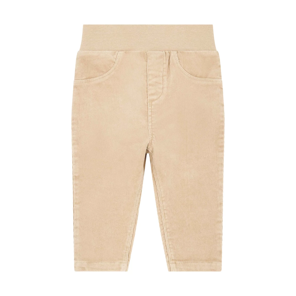 Steiff kordbársony nadrág - Baby Unisex - Woodland kollekció bézs  | Bunny and Teddy
