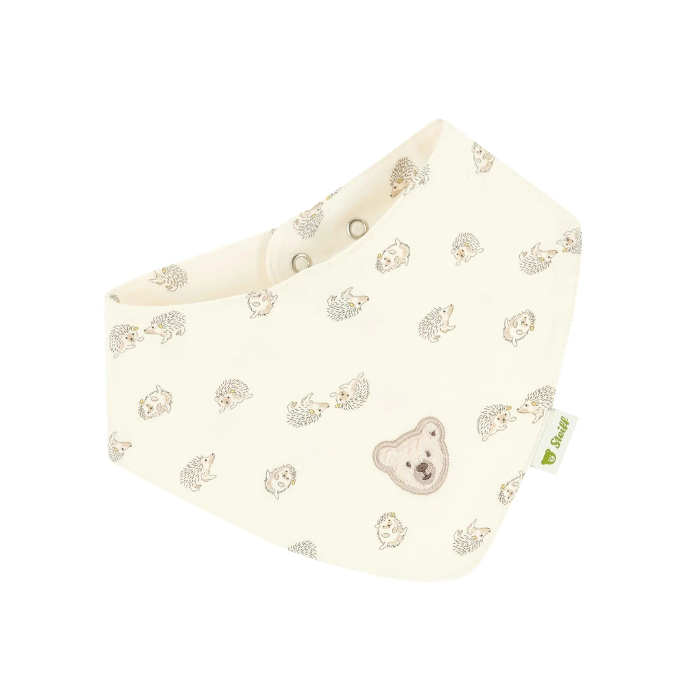 Steiff háromszög alakú kendő - Baby Unisex - Baby Wellness kollekció krém  | Bunny and Teddy