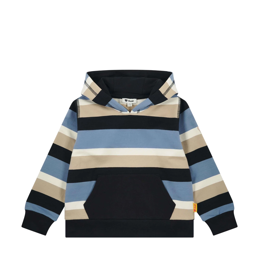 Steiff kapucnis pulóver - Mini Boys - Nordicland kollekció kék  | Bunny and Teddy Steiff kapucnis pulóver - Mini Boys - Nordicland kollekció kék  | Bunny and Teddy