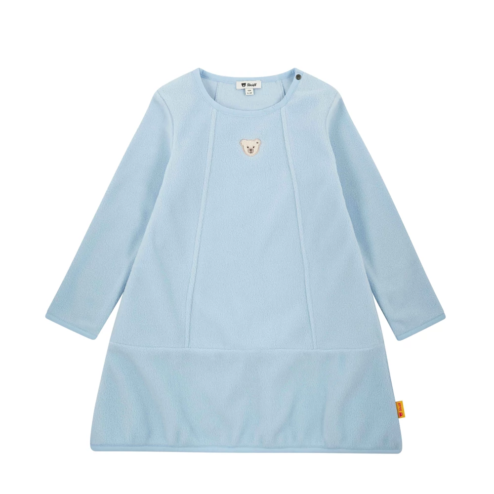 Steiff hosszú ujjú ruha - Mini Girls - Nordicland kollekció világoskék  | Bunny and Teddy Steiff hosszú ujjú ruha - Mini Girls - Nordicland kollekció világoskék  | Bunny and Teddy