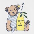 Steiff rövid ujjú póló macival és limonádéval- Mini Girls - Hello Summer kollekció