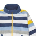 Steiff csíkos pulóver polár fleece anyagból - Mini Boys - Wild a Heart kollekció