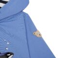 Steiff kapucnis pamut pulóver bálnával - Mini Boys - Under the Surface kollekció