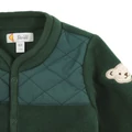 Steiff steppelt mikro fleece átmeneti kabát, kocsikabát Baby Boys - Dino Zone