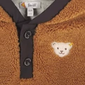 Steiff csíkos ujjú kapucnis pulóver Mini Boys - Red Panda