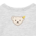 Steiff csíkos ujjú pamut póló Baby Boys Red Panda