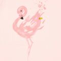 Steiff rövid ujjú flamingós póló - Mini Girls - Serendipity kollekció