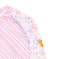 Steiff virágos és csíkos strand felső UPF50+  - Mini Girls Swimwear 2023 kollekció