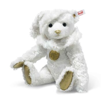 Steiff White Christmas Teddy - fehér karácsonyi maci - bézs - Bunny and Teddy
