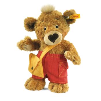 Knopf Teddy bear, golden brown - fehér - Bunny and Teddy