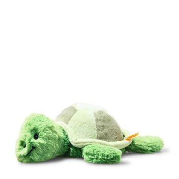Soft Cuddly Friends Tuggy tortoise, green - fehér - Bunny and Teddy