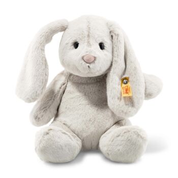 plüss nyuszi Soft Cuddly Friends Hoppie rabbit, light grey szürke - Bunny and Teddy