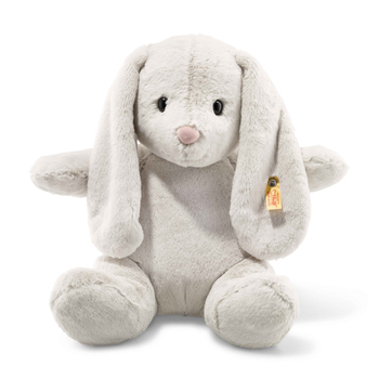 Hoppie plüss nyuszi Soft Cuddly Friends Hoppie rabbit, light grey - fehér - Bunny and Teddy