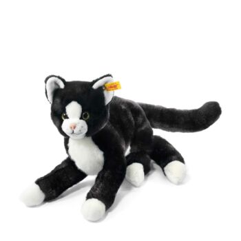 Mimmi dangling cat, black/white - fehér - Bunny and Teddy