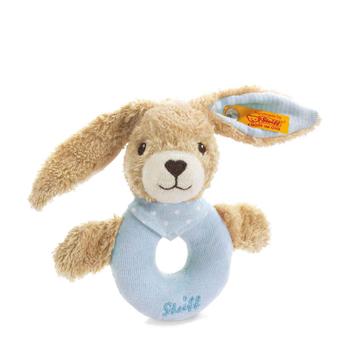 Steiff Hoppel Nyuszi csörgő biopamutból - világoskék - Bunny and Teddy