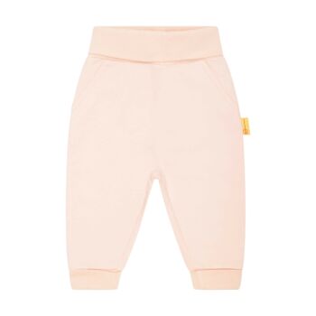 Steiff melegítő alsó pocakpánttal Baby Girls - Classic kollekció világos rózsaszín  | Bunny and Teddy