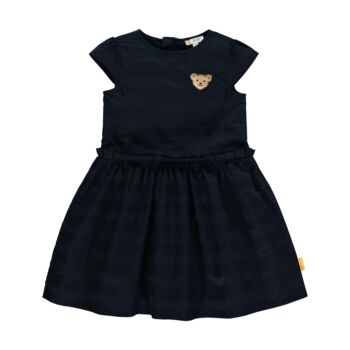 Steiff pamut ruha  Mini Girls - Special Day kollekció sötétkék/fekete  | Bunny and Teddy