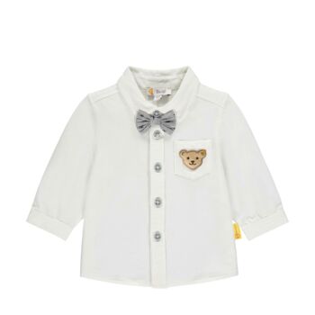 Steiff fehér ing levehető csokornyakkendővel Baby Boys - Special Day kollekció fehér  | Bunny and Teddy