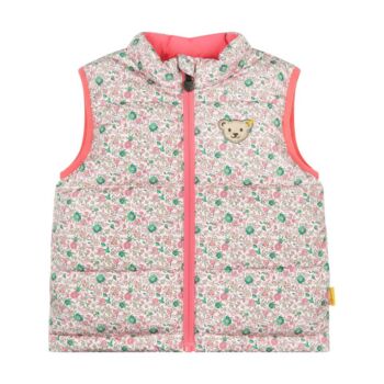 Steiff kifordítva is hordható mellény-Mini Girls Swan Lake kollekció világos rózsaszín  | Bunny and Teddy