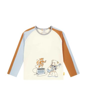 Steiff hosszú ujjú póló Mini Boys - Red Panda homok  | Bunny and Teddy