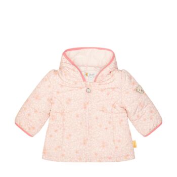 Steiff átmeneti kabát, dzseki Baby Girls – Wild City kollekció világos rózsaszín  | Bunny and Teddy