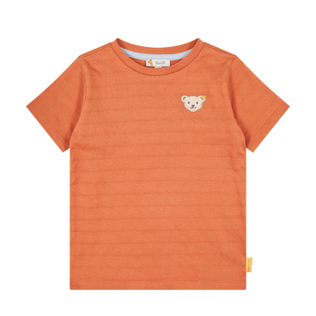 Steiff rövid ujjú póló - Mini Boys -Catcher kollekció narancssárga  | Bunny and Teddy