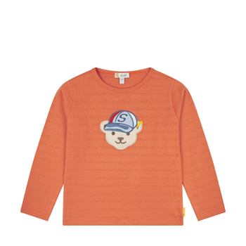 Steiff hosszú ujjú póló - Mini Boys -Catcher kollekció narancssárga  | Bunny and Teddy