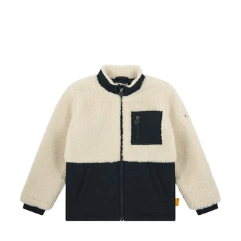 Steiff cizáros kardgán - Mini Boys - Nordicland kollekció sötétkék/fekete  | Bunny and Teddy